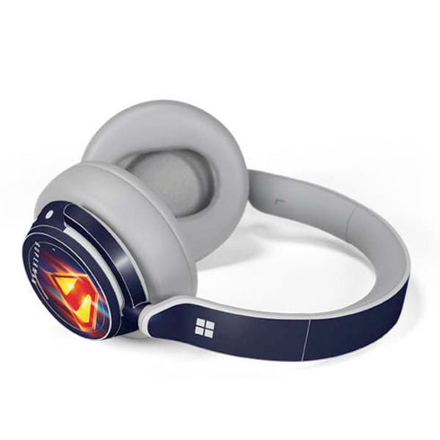 Superman 2025 Energy Shield Neon Emblem Surface Headphones Skin
